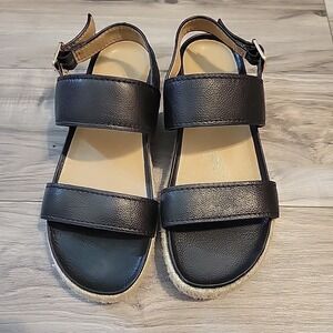 Vionic Sandals Womens 8 Strappy Slingback Open Toe Buckle